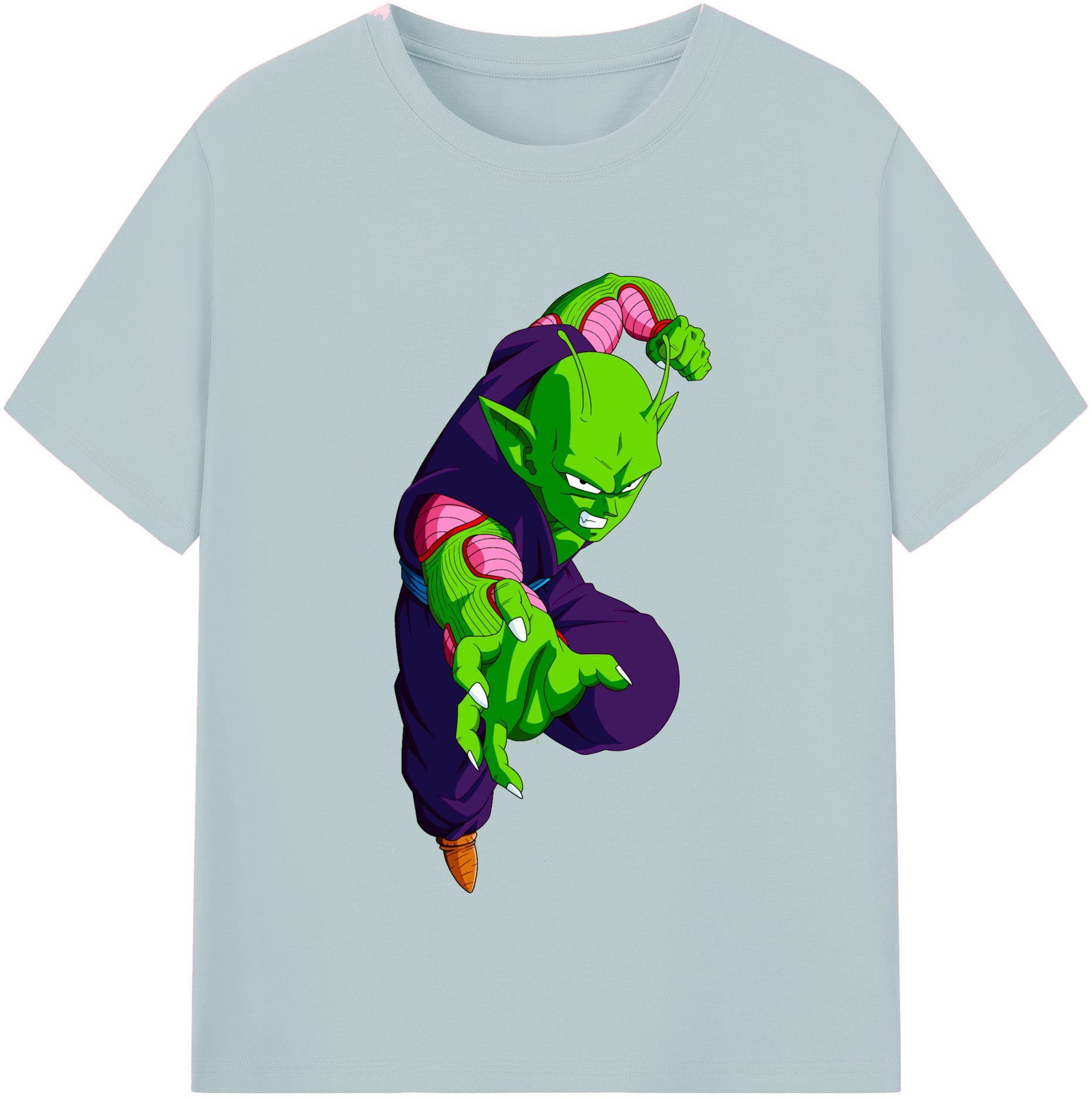 （画像用） ドラゴンボール ピッコロ DRAGON BALL Piccolo 綿100％半袖Tシャツ（フロントプリント）